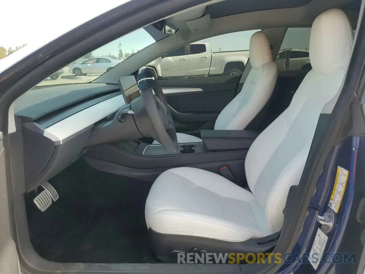 7 Фотография поврежденного автомобиля 5YJ3E1EC4PF649772 TESLA MODEL 3 2023