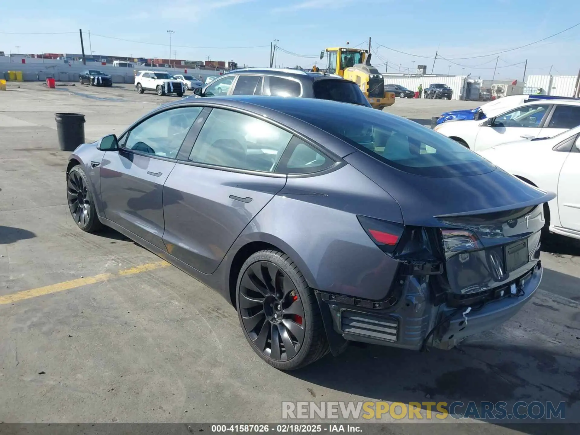 3 Фотография поврежденного автомобиля 5YJ3E1EC4PF705449 TESLA MODEL 3 2023
