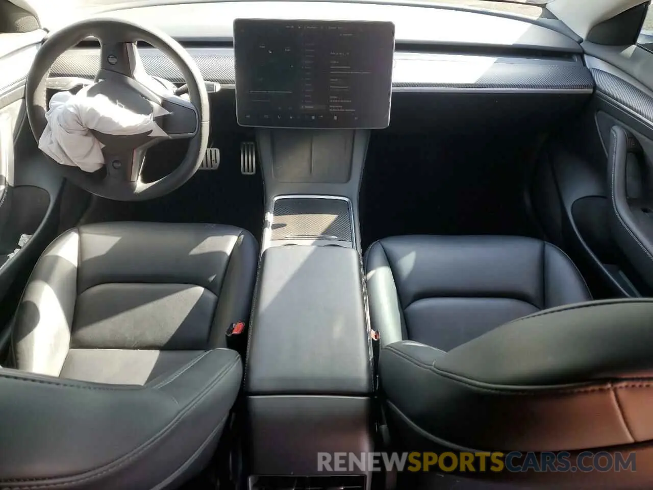 8 Фотография поврежденного автомобиля 5YJ3E1EC5PF681114 TESLA MODEL 3 2023