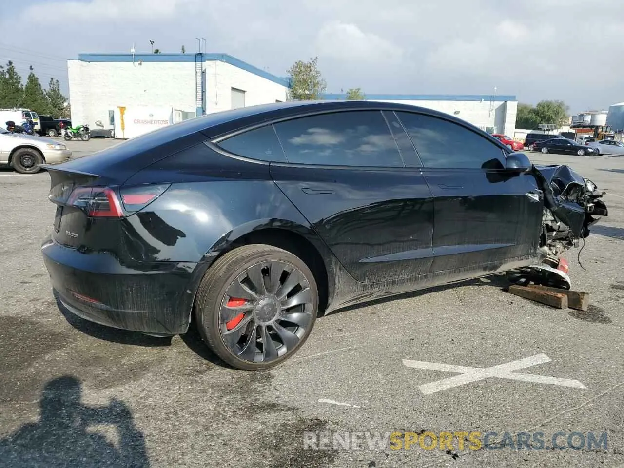3 Фотография поврежденного автомобиля 5YJ3E1EC6PF422079 TESLA MODEL 3 2023