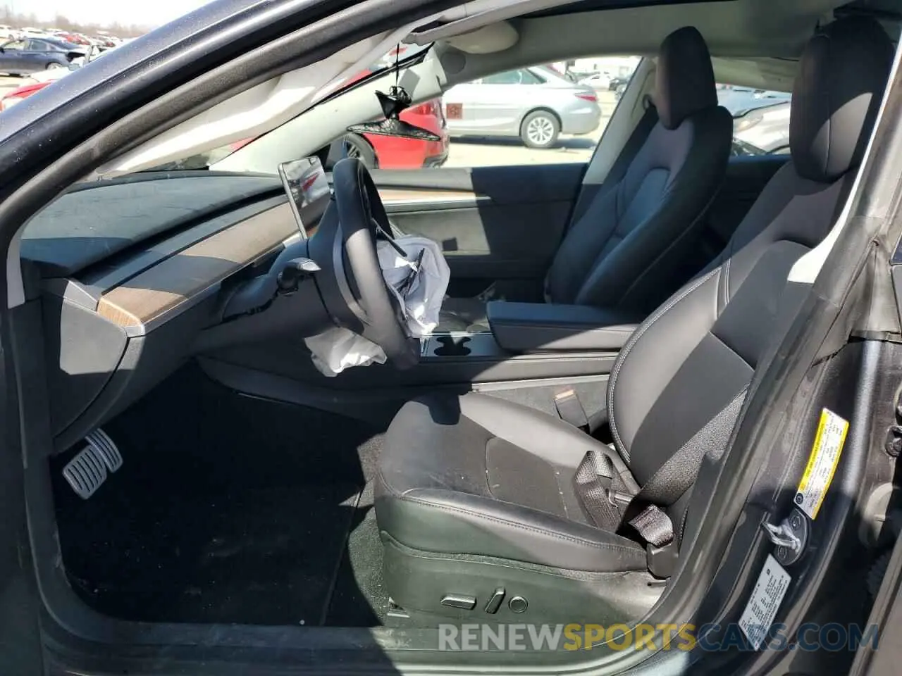 7 Photograph of a damaged car 5YJ3E1EC6PF542853 TESLA MODEL 3 2023