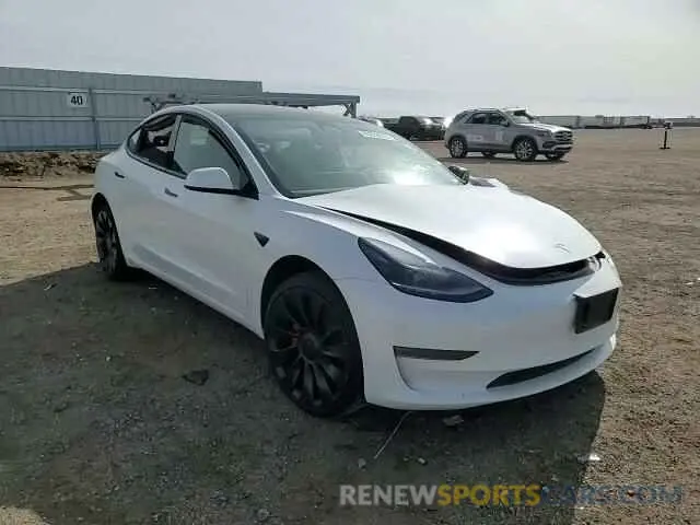 10 Фотография поврежденного автомобиля 5YJ3E1EC6PF627644 TESLA MODEL 3 2023