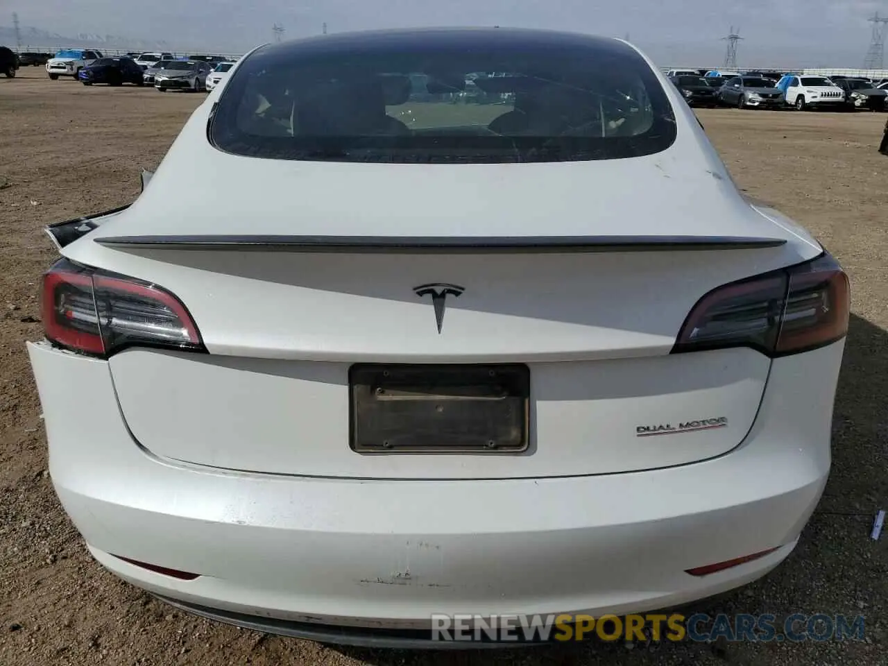 6 Фотография поврежденного автомобиля 5YJ3E1EC6PF627644 TESLA MODEL 3 2023
