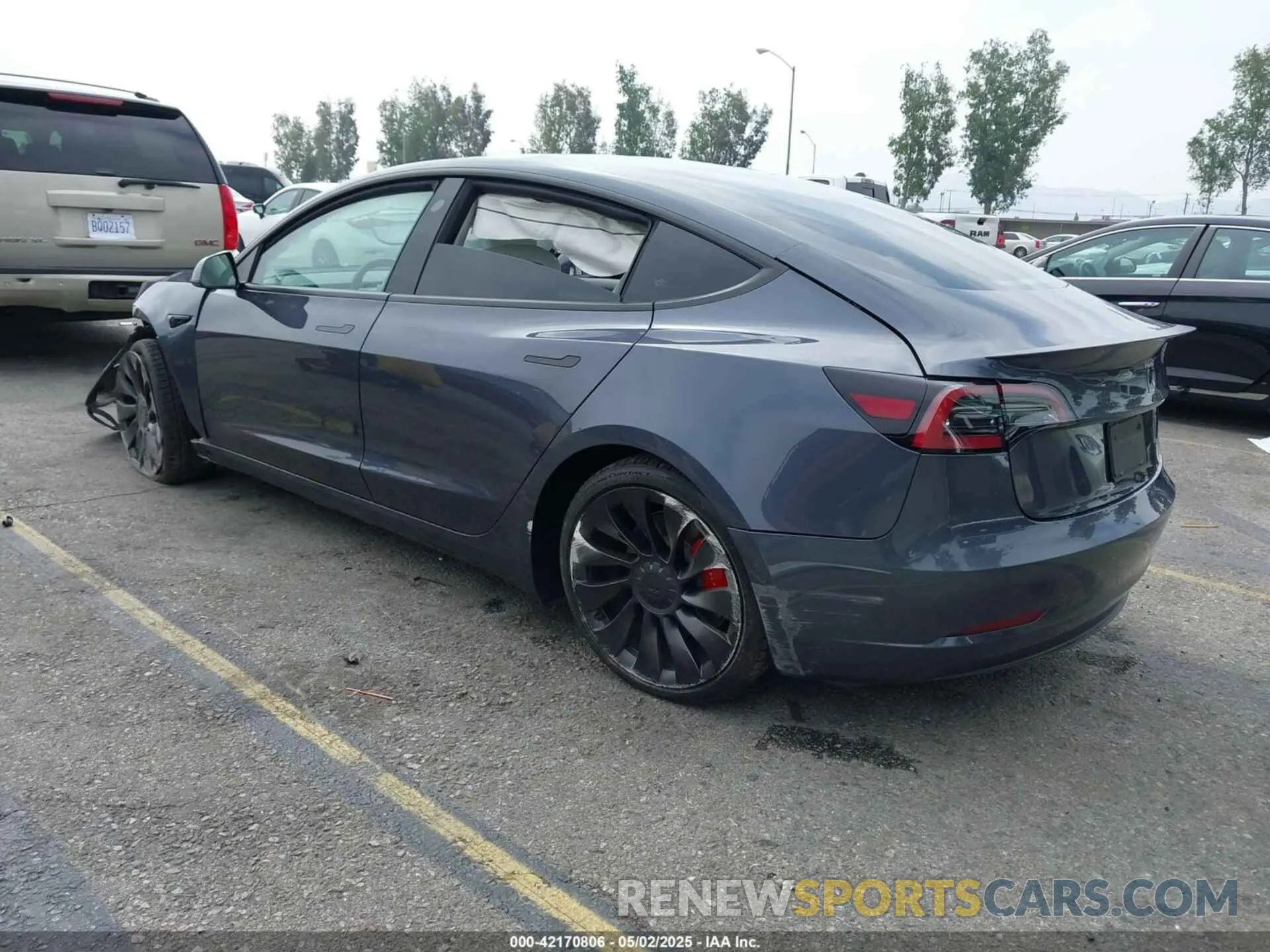 3 Фотография поврежденного автомобиля 5YJ3E1EC7PF420907 TESLA MODEL 3 2023