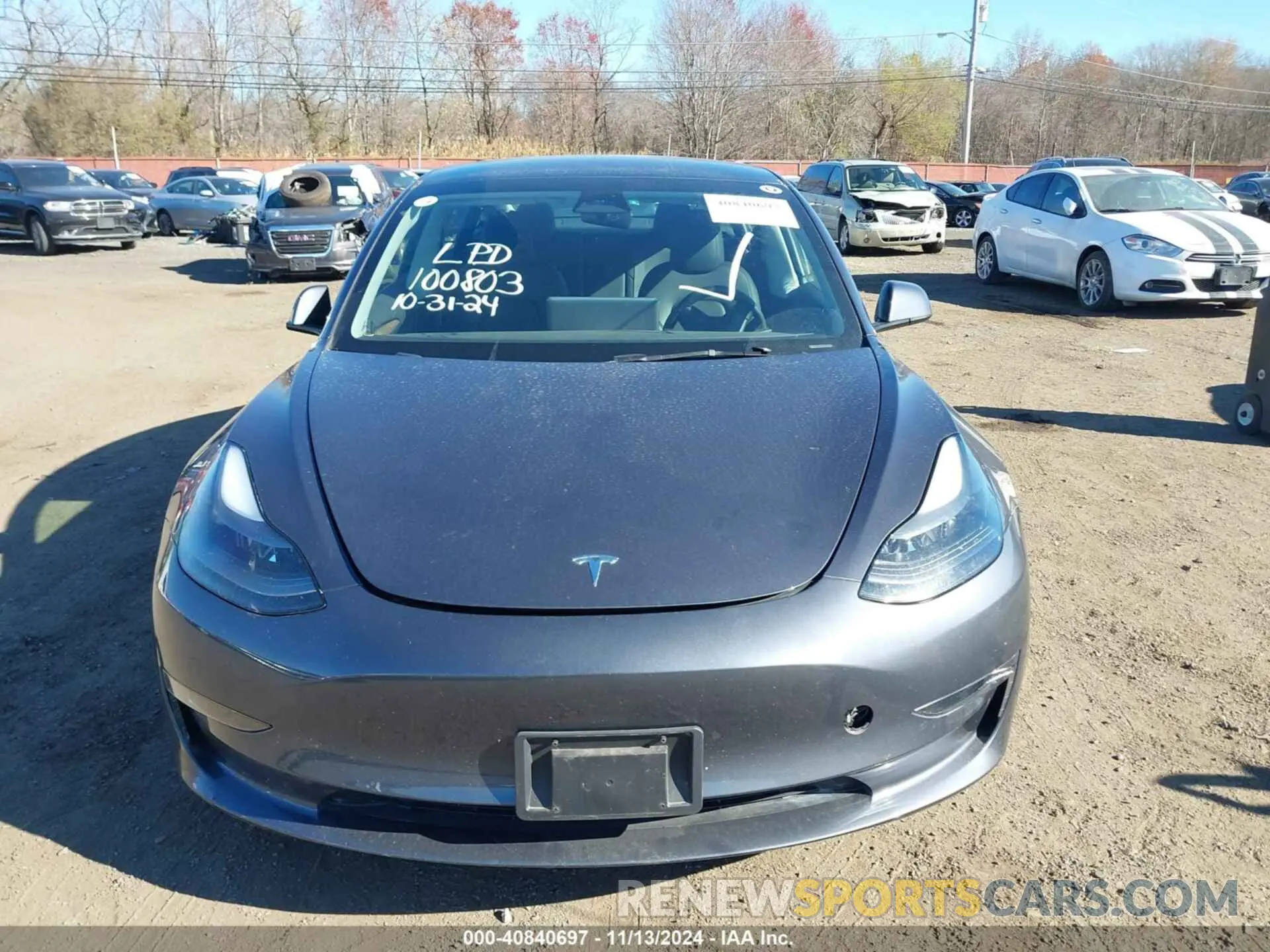13 Фотография поврежденного автомобиля 5YJ3E1EC7PF561587 TESLA MODEL 3 2023
