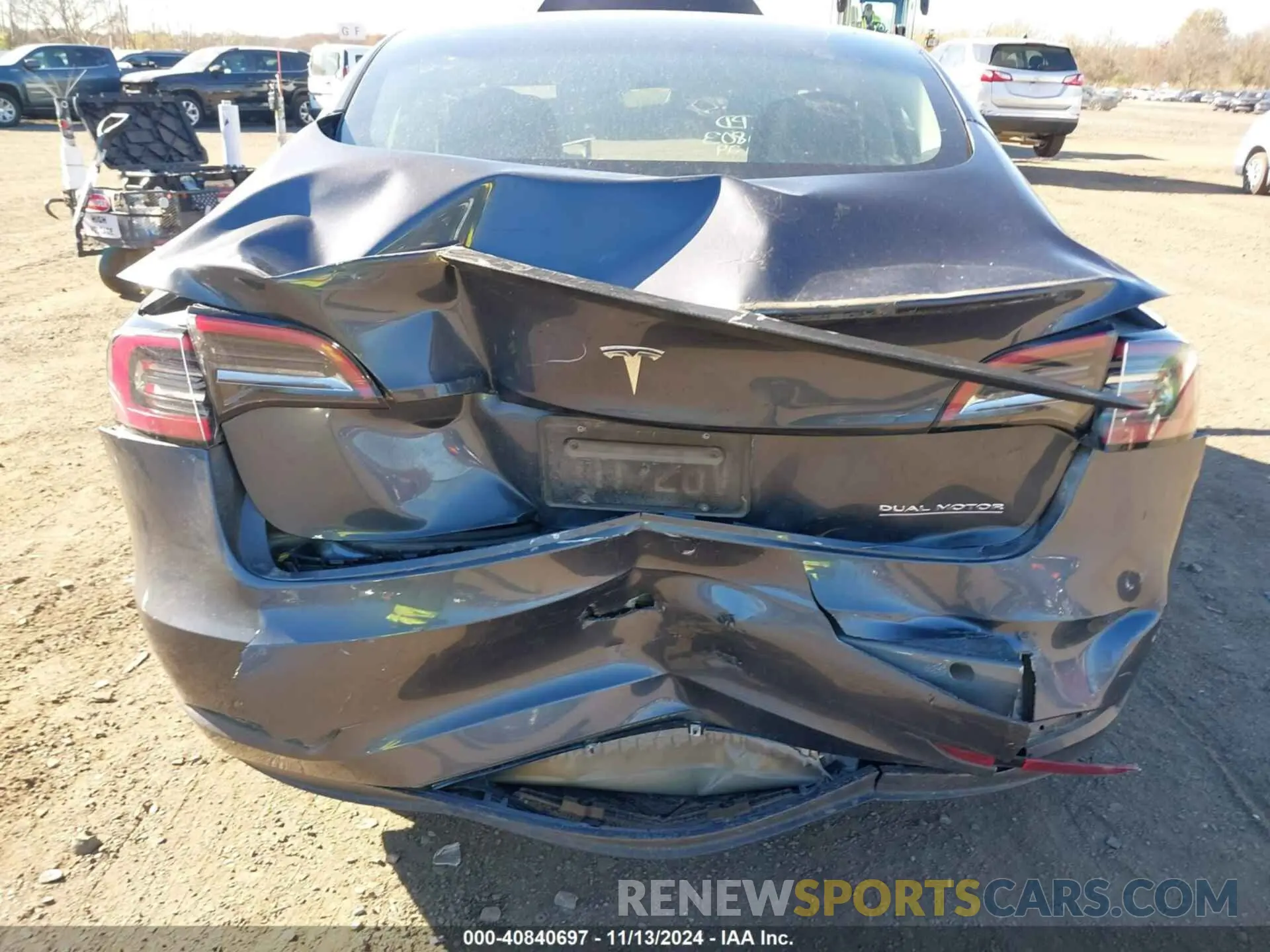 6 Фотография поврежденного автомобиля 5YJ3E1EC7PF561587 TESLA MODEL 3 2023