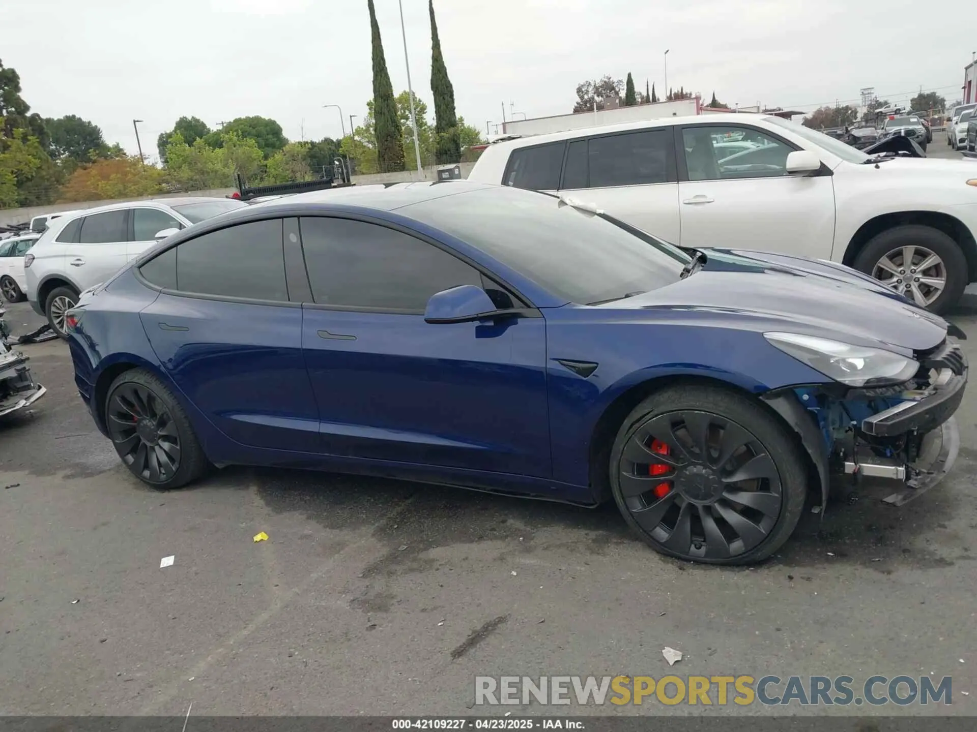 14 Фотография поврежденного автомобиля 5YJ3E1EC7PF625885 TESLA MODEL 3 2023
