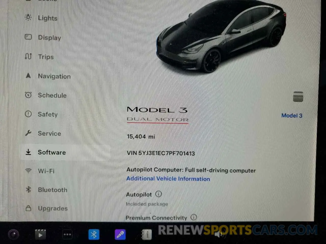 9 Фотография поврежденного автомобиля 5YJ3E1EC7PF701413 TESLA MODEL 3 2023