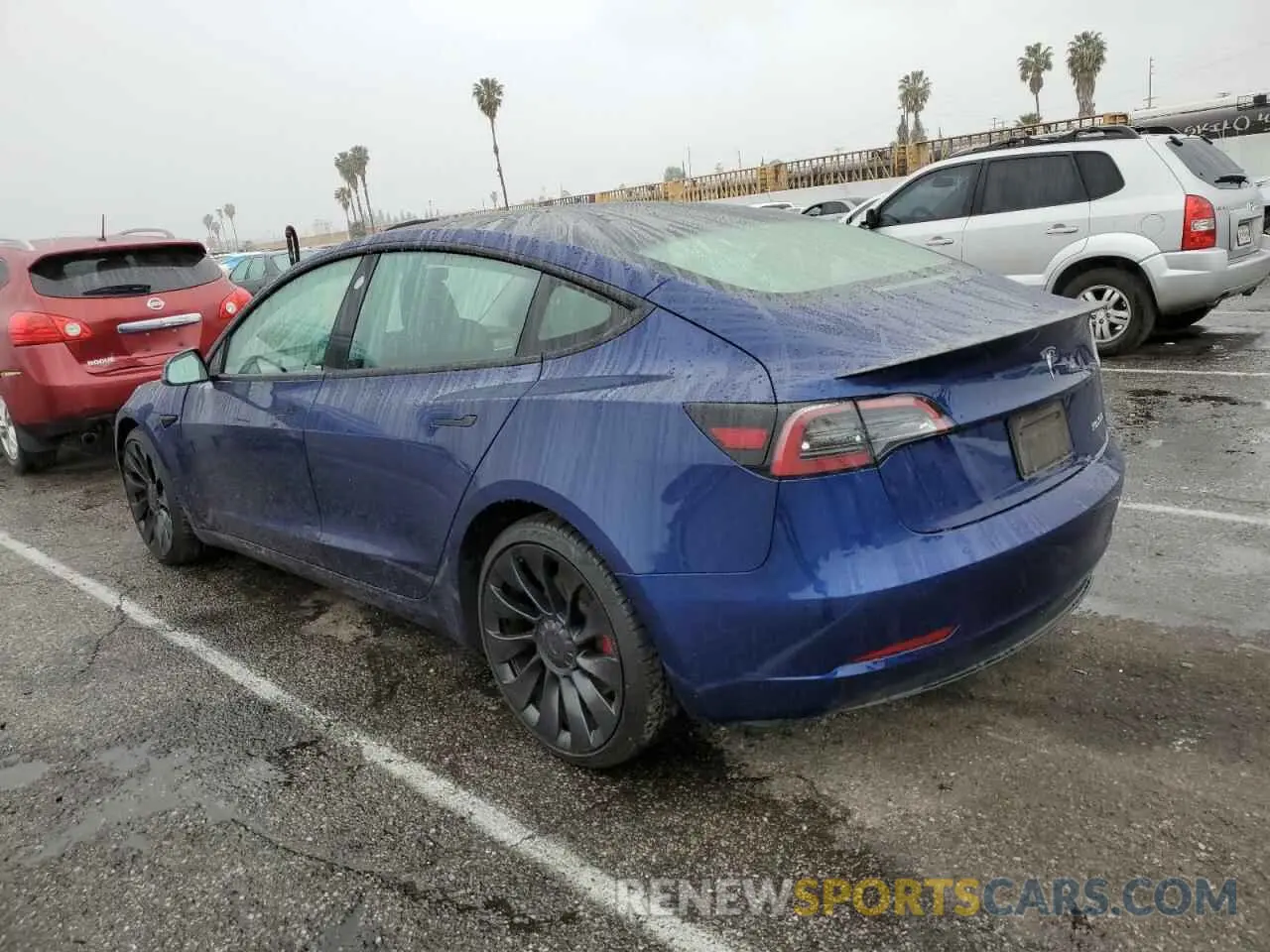 2 Photograph of a damaged car 5YJ3E1EC8PF461353 TESLA MODEL 3 2023