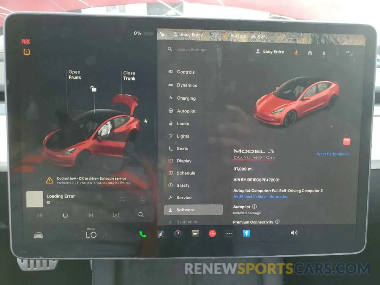 9 Photograph of a damaged car 5YJ3E1EC8PF472031 TESLA MODEL 3 2023