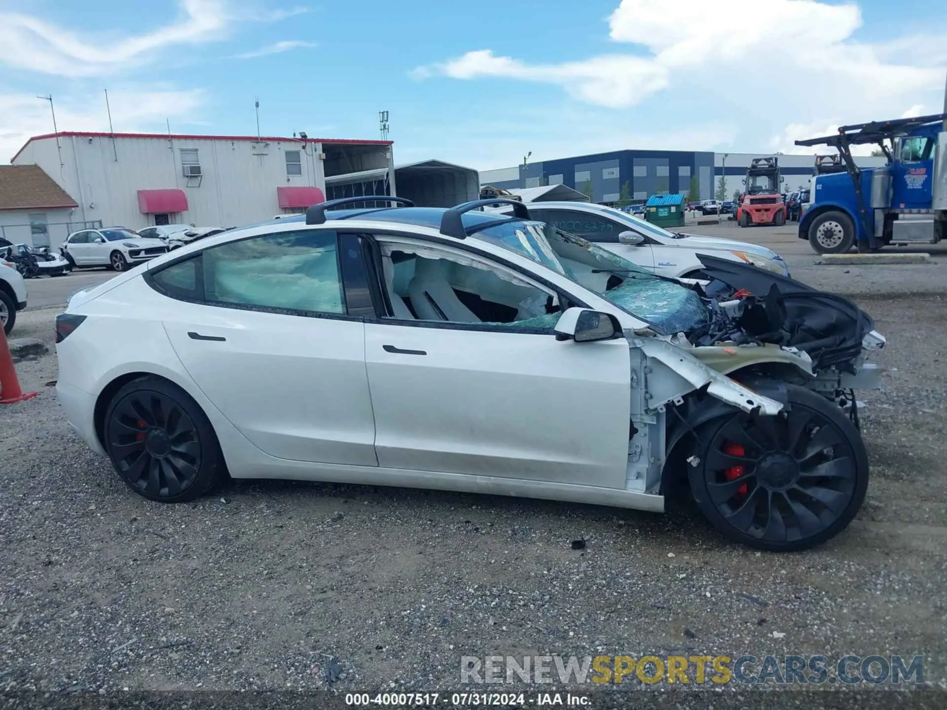 11 Photograph of a damaged car 5YJ3E1EC8PF585171 TESLA MODEL 3 2023