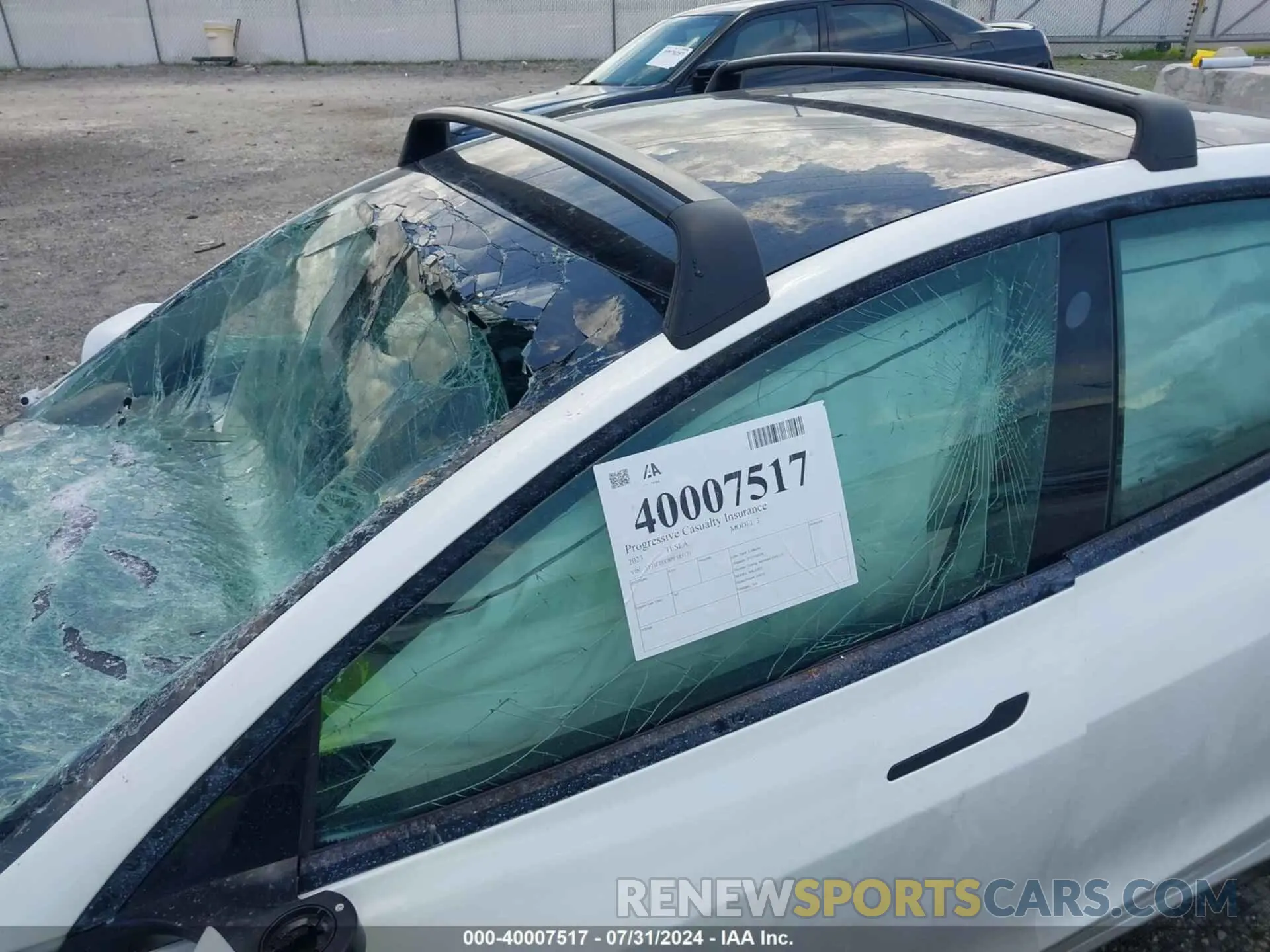 17 Photograph of a damaged car 5YJ3E1EC8PF585171 TESLA MODEL 3 2023