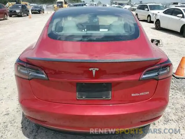 6 Photograph of a damaged car 5YJ3E1EC9PF508440 TESLA MODEL 3 2023