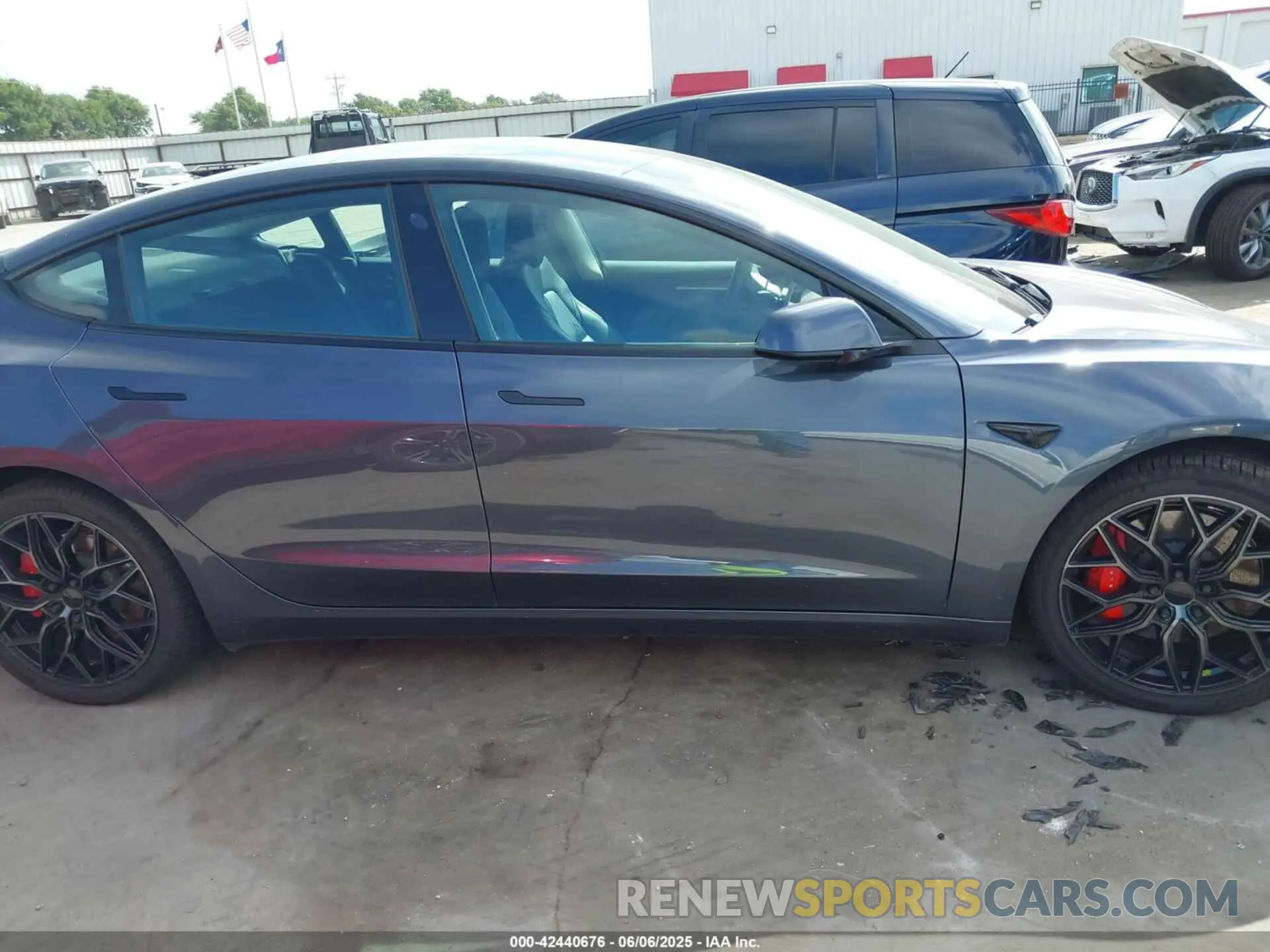 12 Photograph of a damaged car 5YJ3E1EC9PF517784 TESLA MODEL 3 2023
