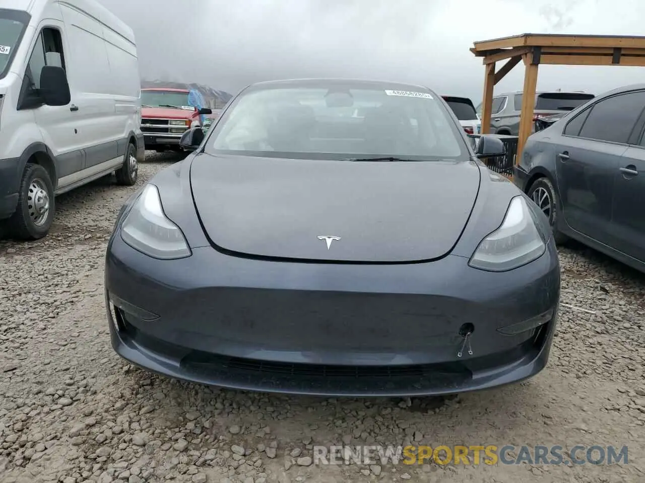 5 Фотография поврежденного автомобиля 5YJ3E1EC9PF673517 TESLA MODEL 3 2023