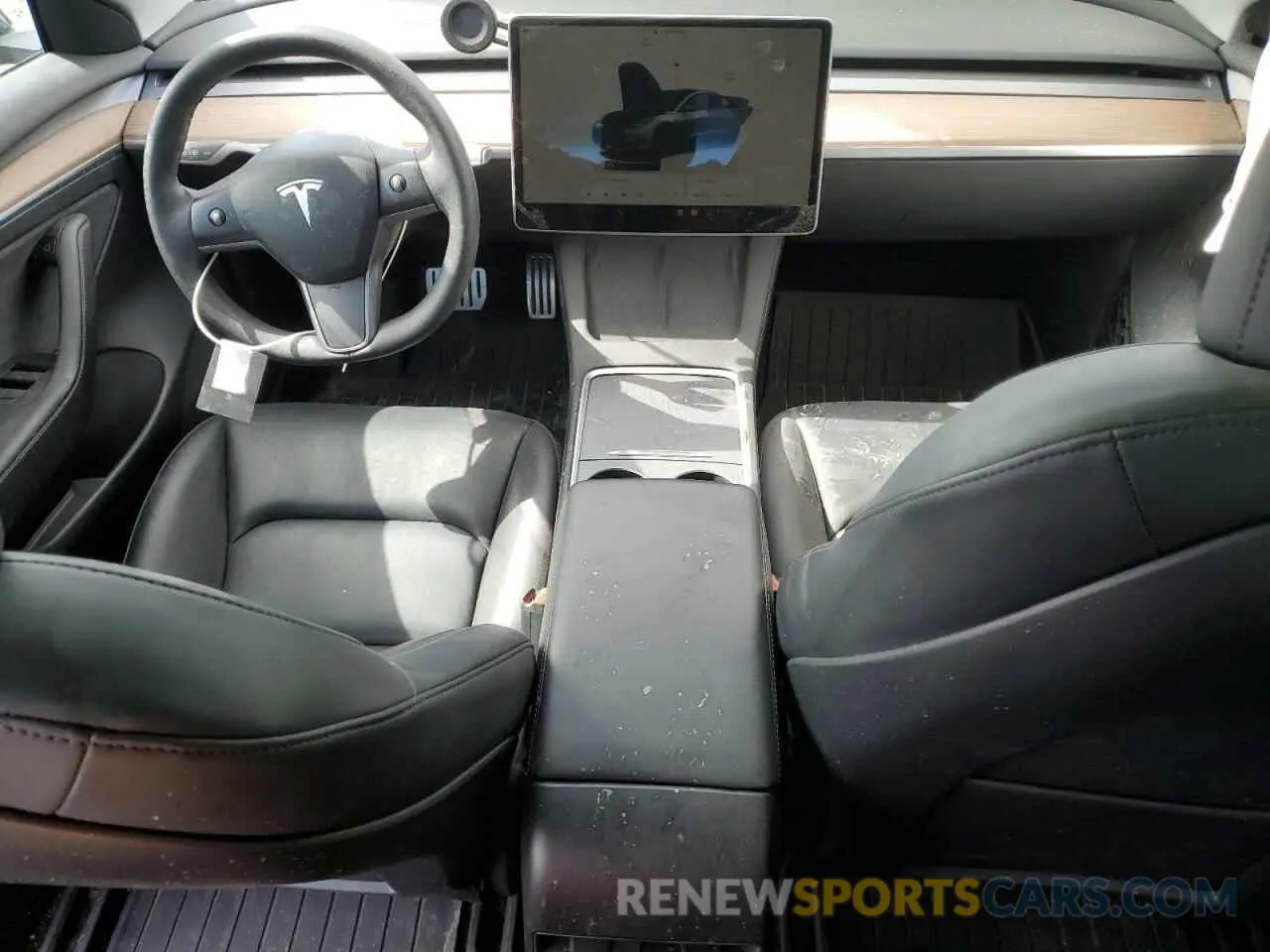 8 Фотография поврежденного автомобиля 5YJ3E1EC9PF673517 TESLA MODEL 3 2023
