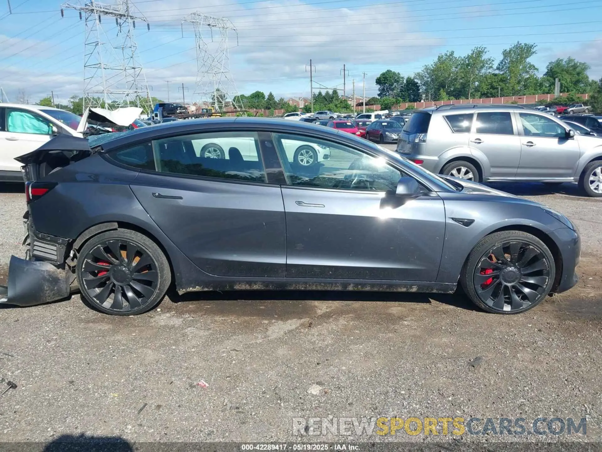 14 Photograph of a damaged car 5YJ3E1ECXPF482320 TESLA MODEL 3 2023