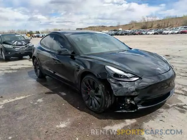 13 Photograph of a damaged car 5YJ3E1ECXPF628019 TESLA MODEL 3 2023