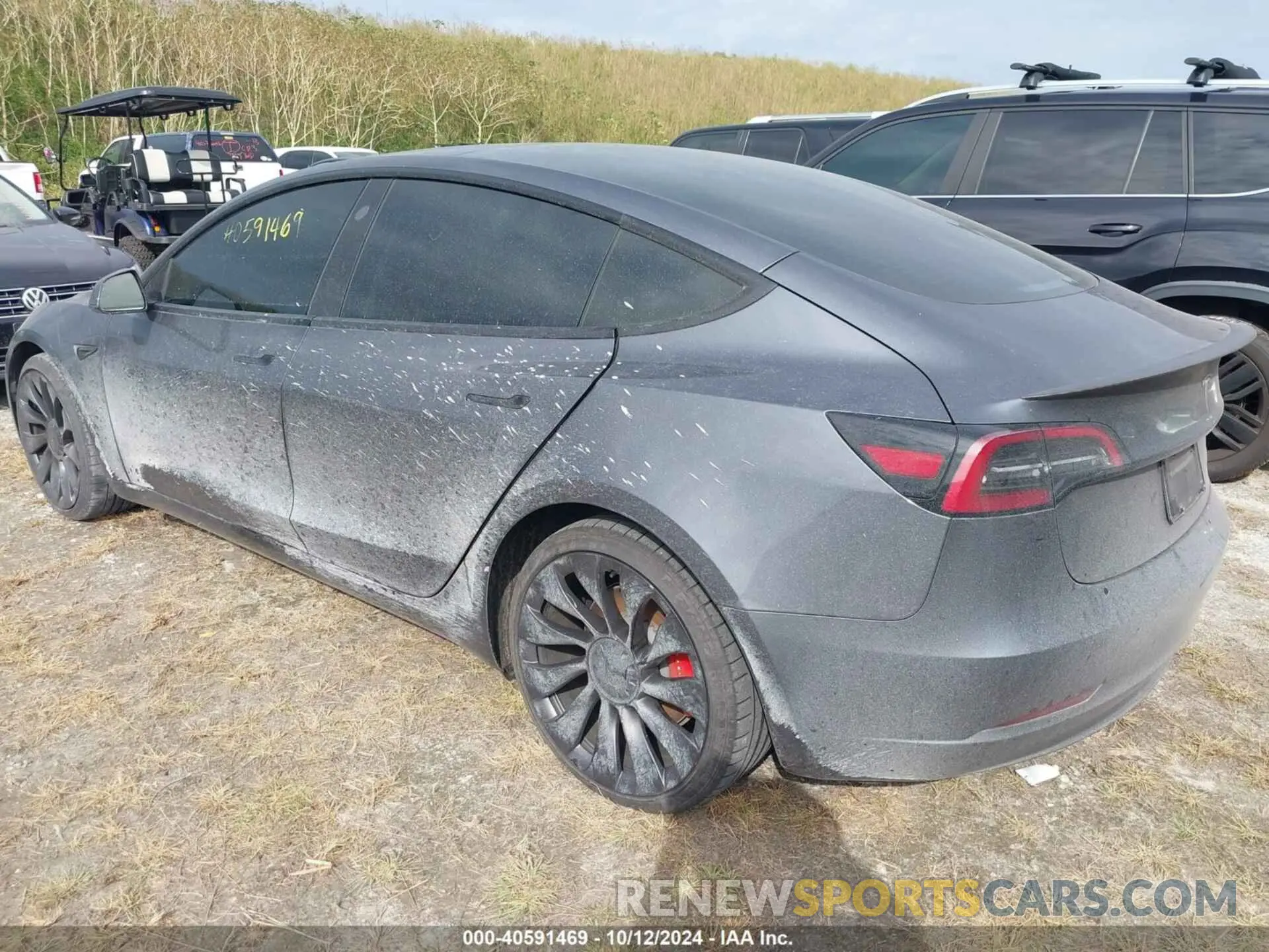 3 Photograph of a damaged car 5YJ3E1ECXPF668892 TESLA MODEL 3 2023