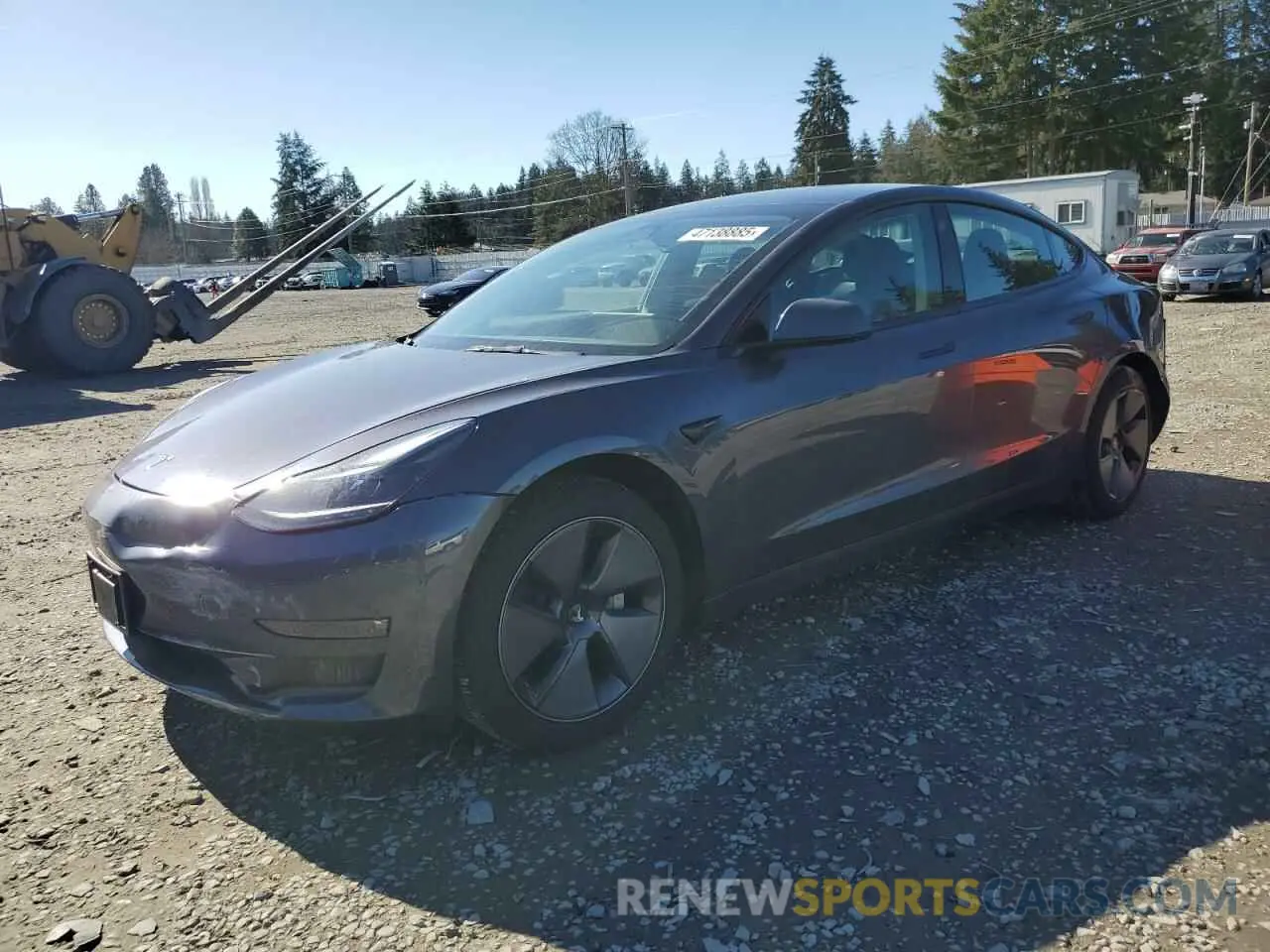 1 Фотография поврежденного автомобиля LRW3E1EB6PC923703 TESLA MODEL 3 2023
