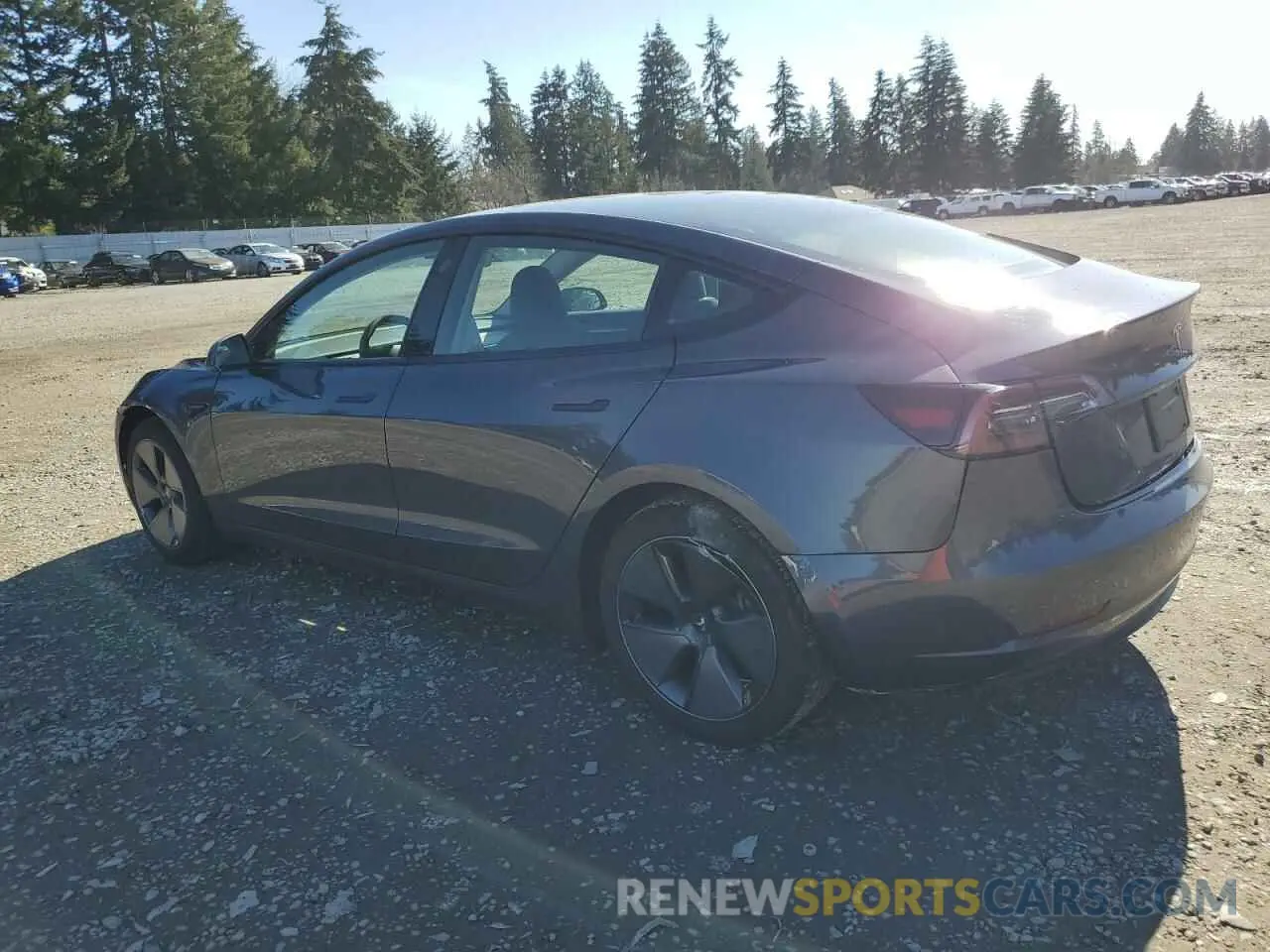 2 Фотография поврежденного автомобиля LRW3E1EB6PC923703 TESLA MODEL 3 2023