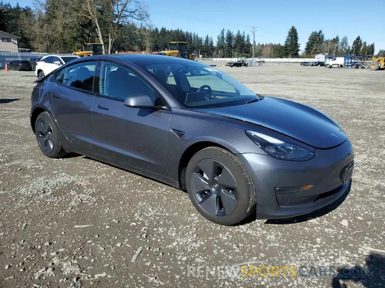 4 Фотография поврежденного автомобиля LRW3E1EB6PC923703 TESLA MODEL 3 2023