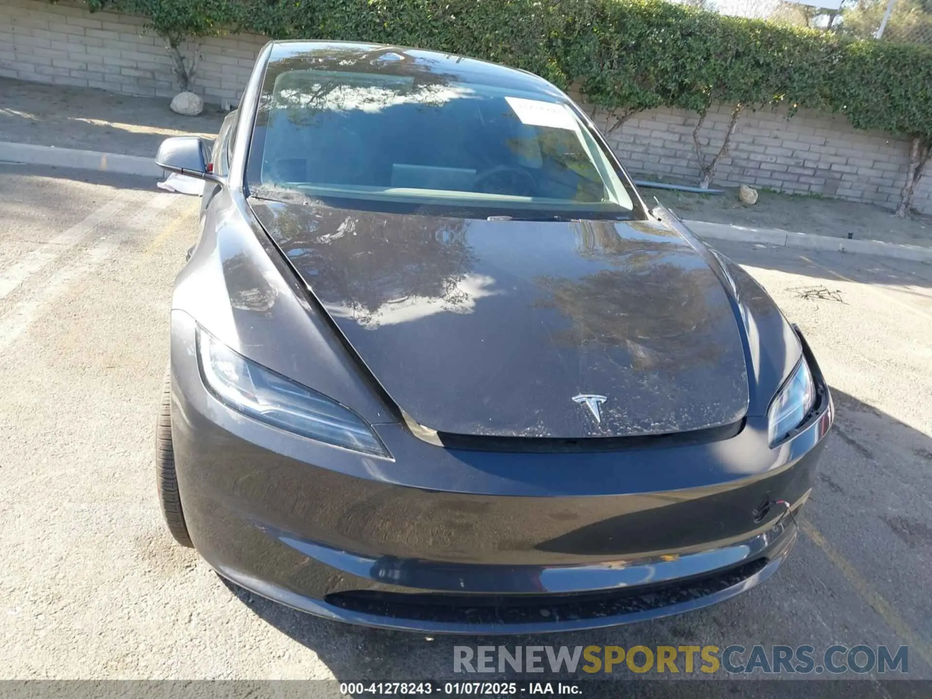 12 Photograph of a damaged car 5YJ3E1EA0RF718703 TESLA MODEL 3 2024