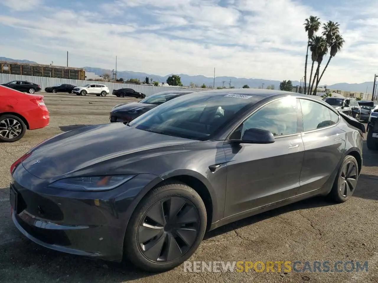1 Photograph of a damaged car 5YJ3E1EA0RF724579 TESLA MODEL 3 2024