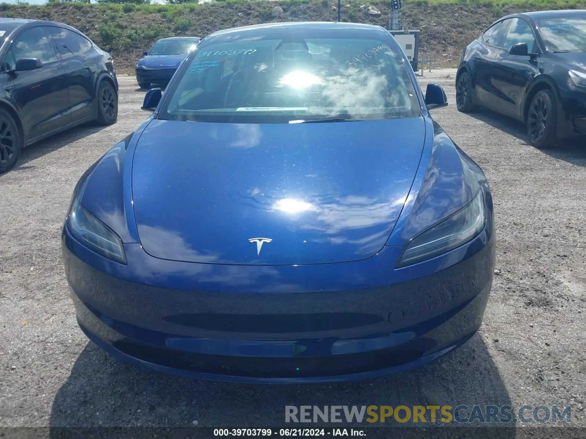 6 Фотография поврежденного автомобиля 5YJ3E1EA0RF749448 TESLA MODEL 3 2024
