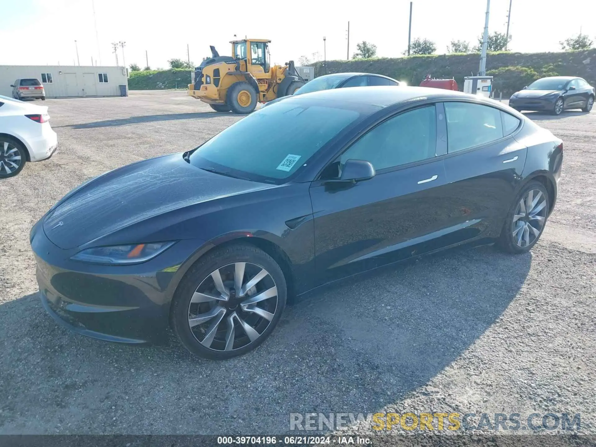 2 Фотография поврежденного автомобиля 5YJ3E1EA0RF752074 TESLA MODEL 3 2024