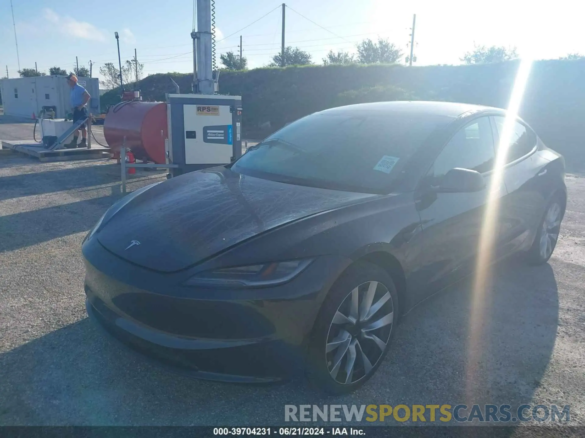 6 Фотография поврежденного автомобиля 5YJ3E1EA0RF752107 TESLA MODEL 3 2024