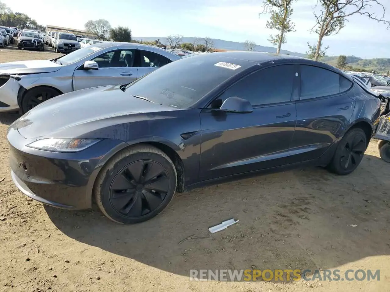1 Photograph of a damaged car 5YJ3E1EA0RF784894 TESLA MODEL 3 2024