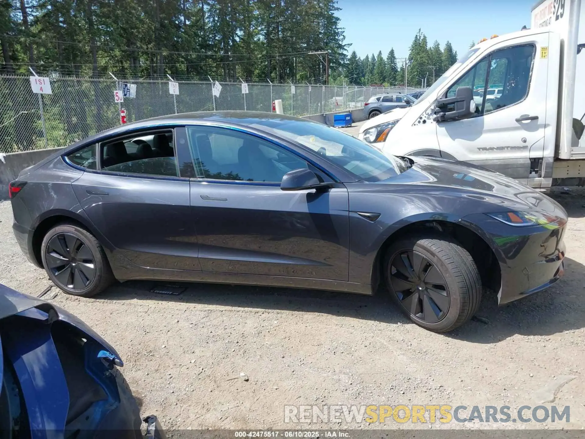 13 Photograph of a damaged car 5YJ3E1EA0RF823760 TESLA MODEL 3 2024