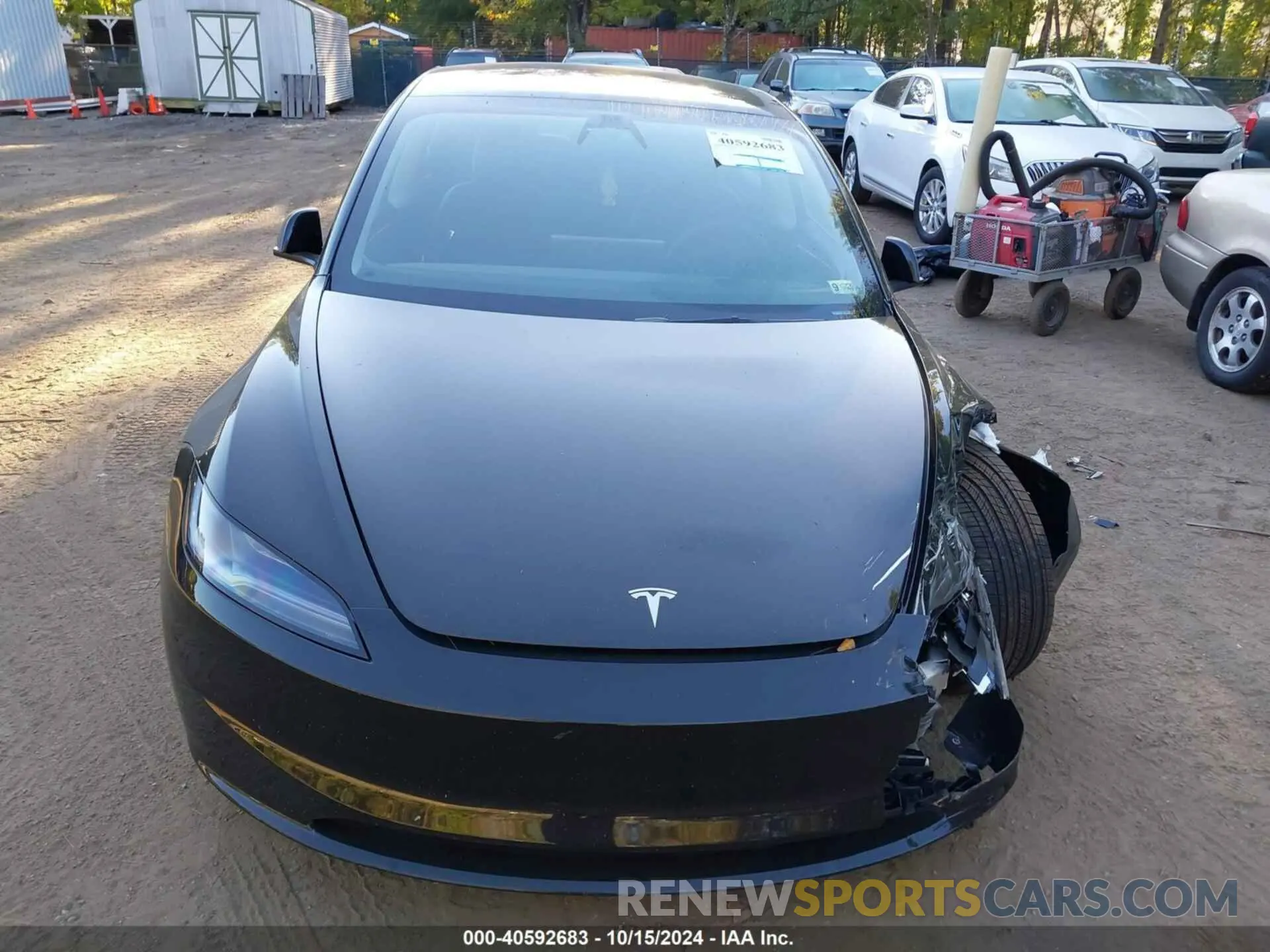 12 Фотография поврежденного автомобиля 5YJ3E1EA0RF843569 TESLA MODEL 3 2024