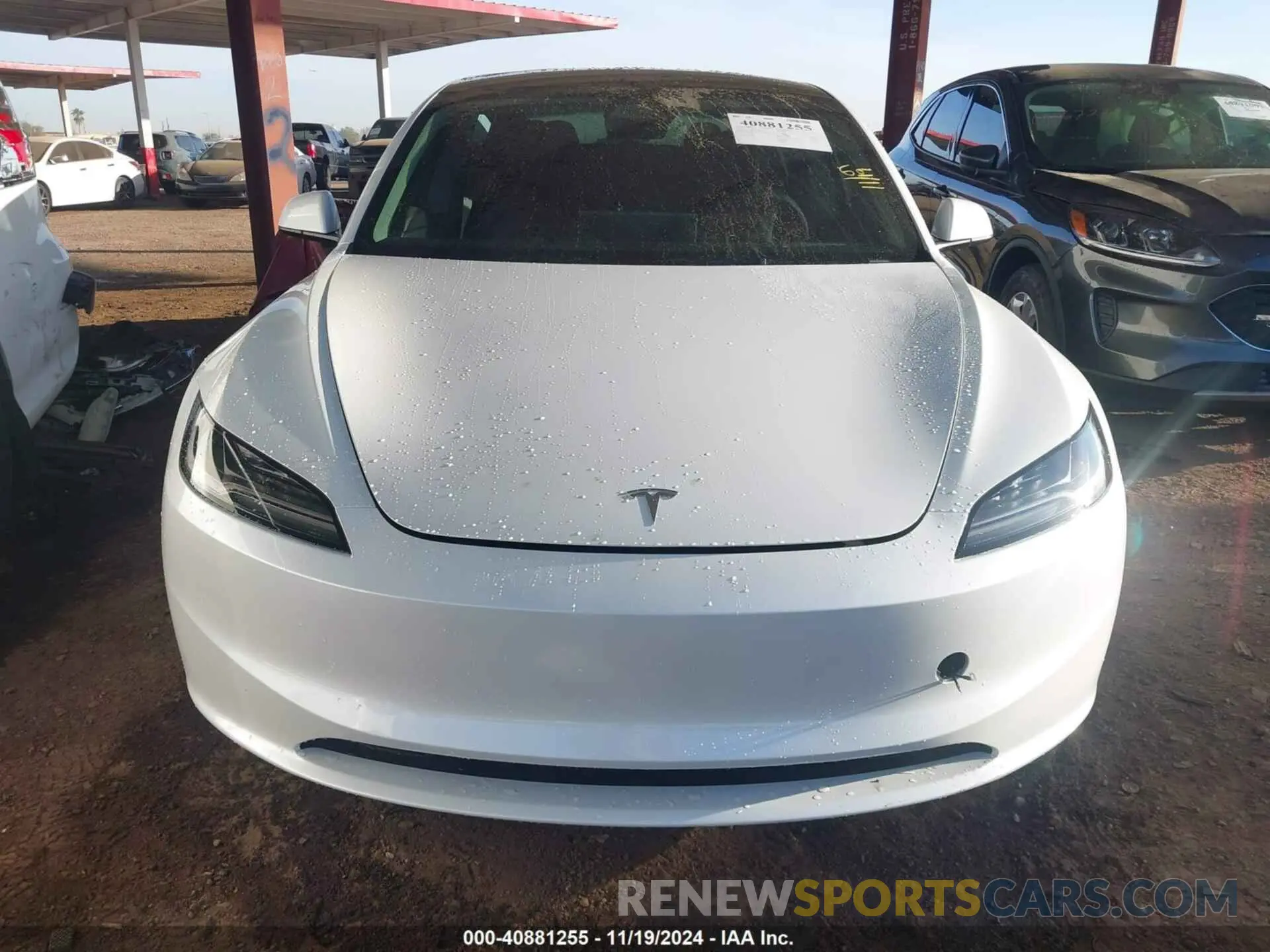 11 Photograph of a damaged car 5YJ3E1EA0RF855902 TESLA MODEL 3 2024