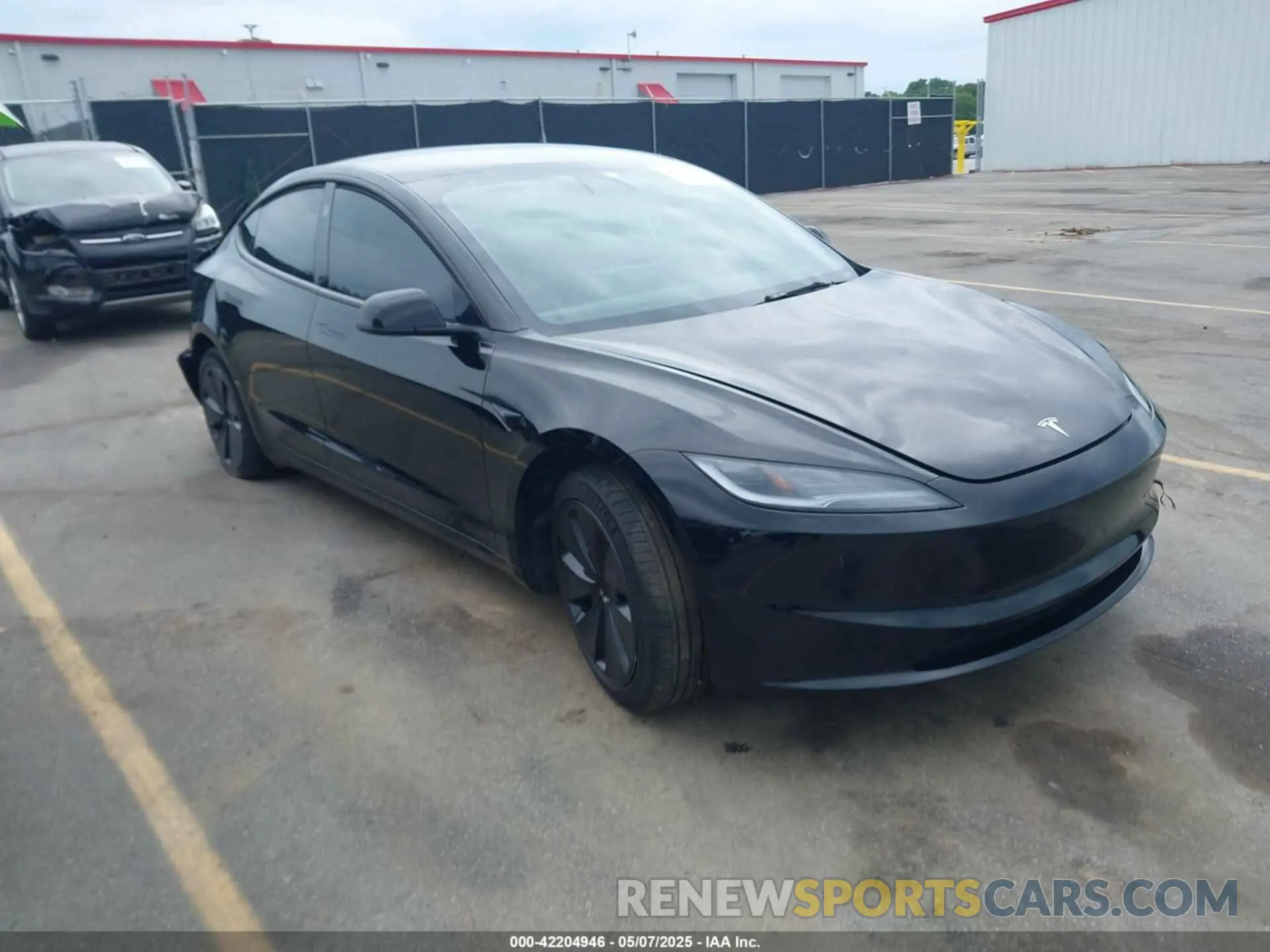 1 Photograph of a damaged car 5YJ3E1EA0RF856726 TESLA MODEL 3 2024