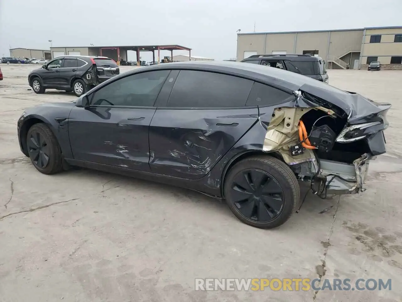 2 Фотография поврежденного автомобиля 5YJ3E1EA0RF861070 TESLA MODEL 3 2024