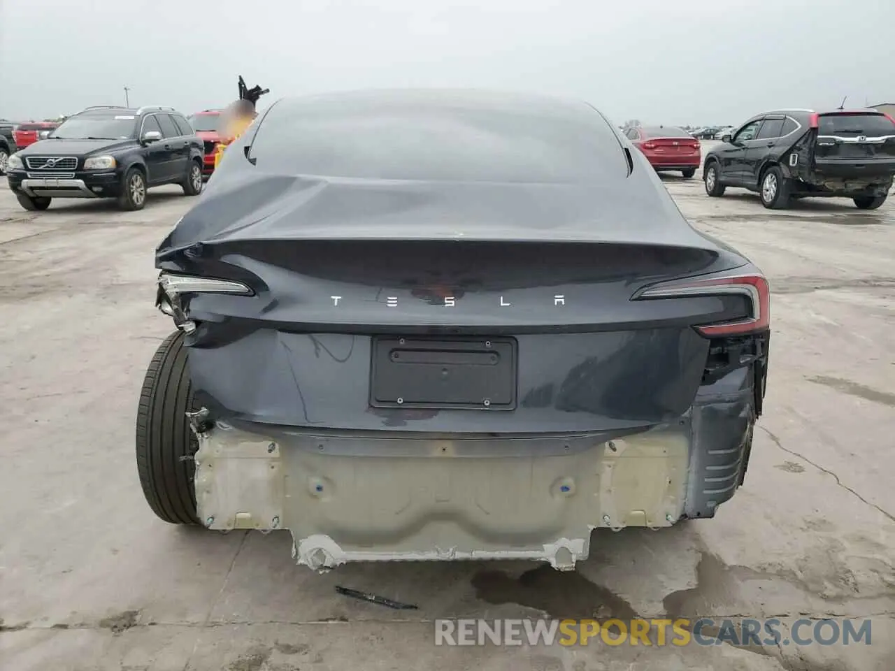 6 Фотография поврежденного автомобиля 5YJ3E1EA0RF861070 TESLA MODEL 3 2024