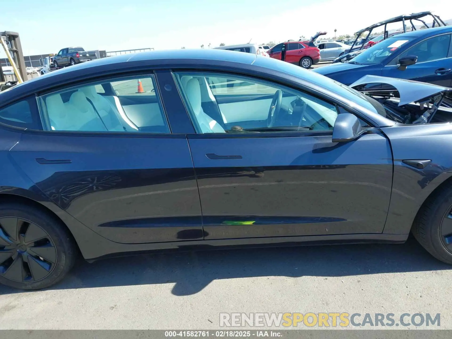 12 Photograph of a damaged car 5YJ3E1EA0RF871954 TESLA MODEL 3 2024