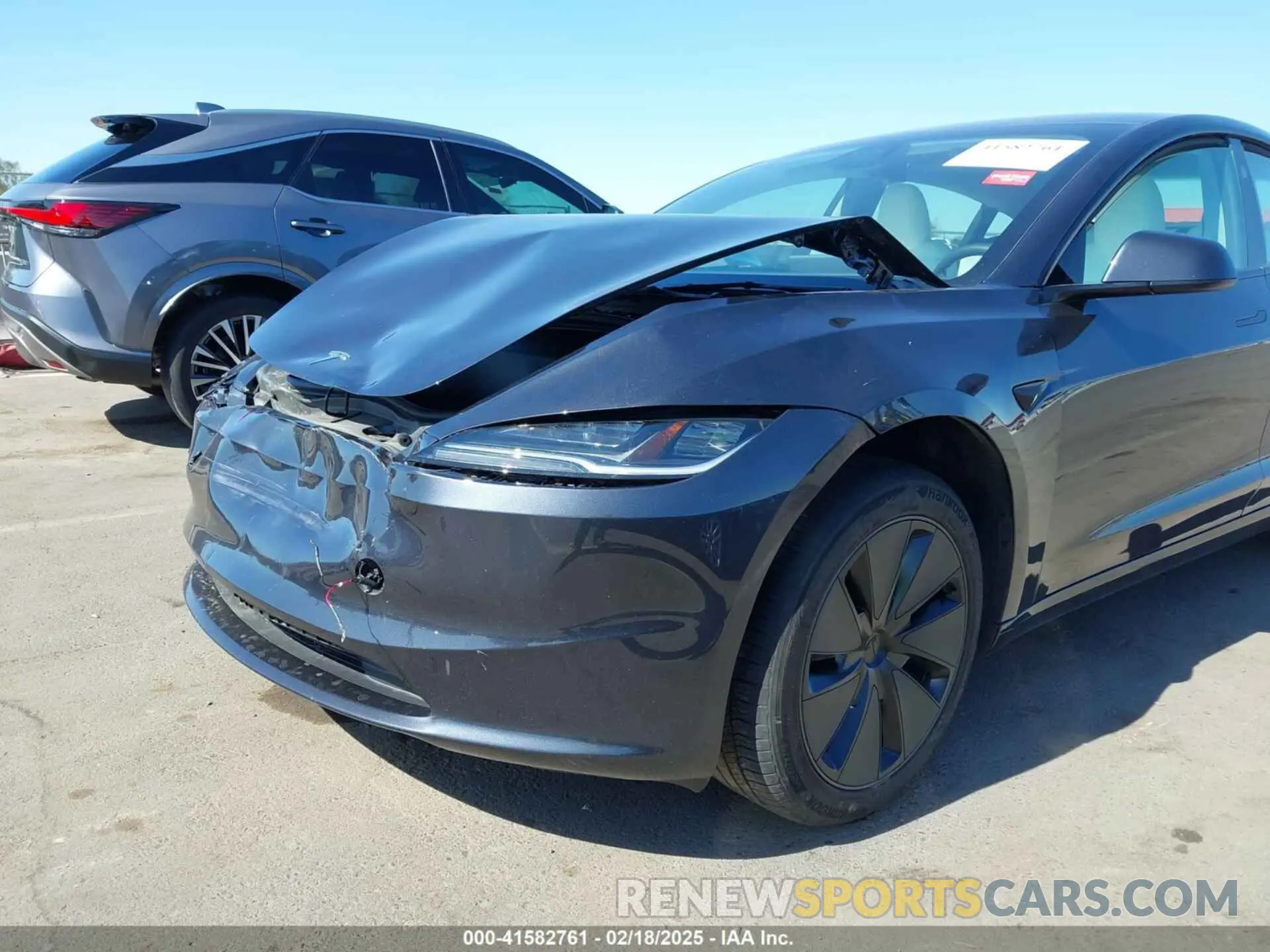 6 Photograph of a damaged car 5YJ3E1EA0RF871954 TESLA MODEL 3 2024