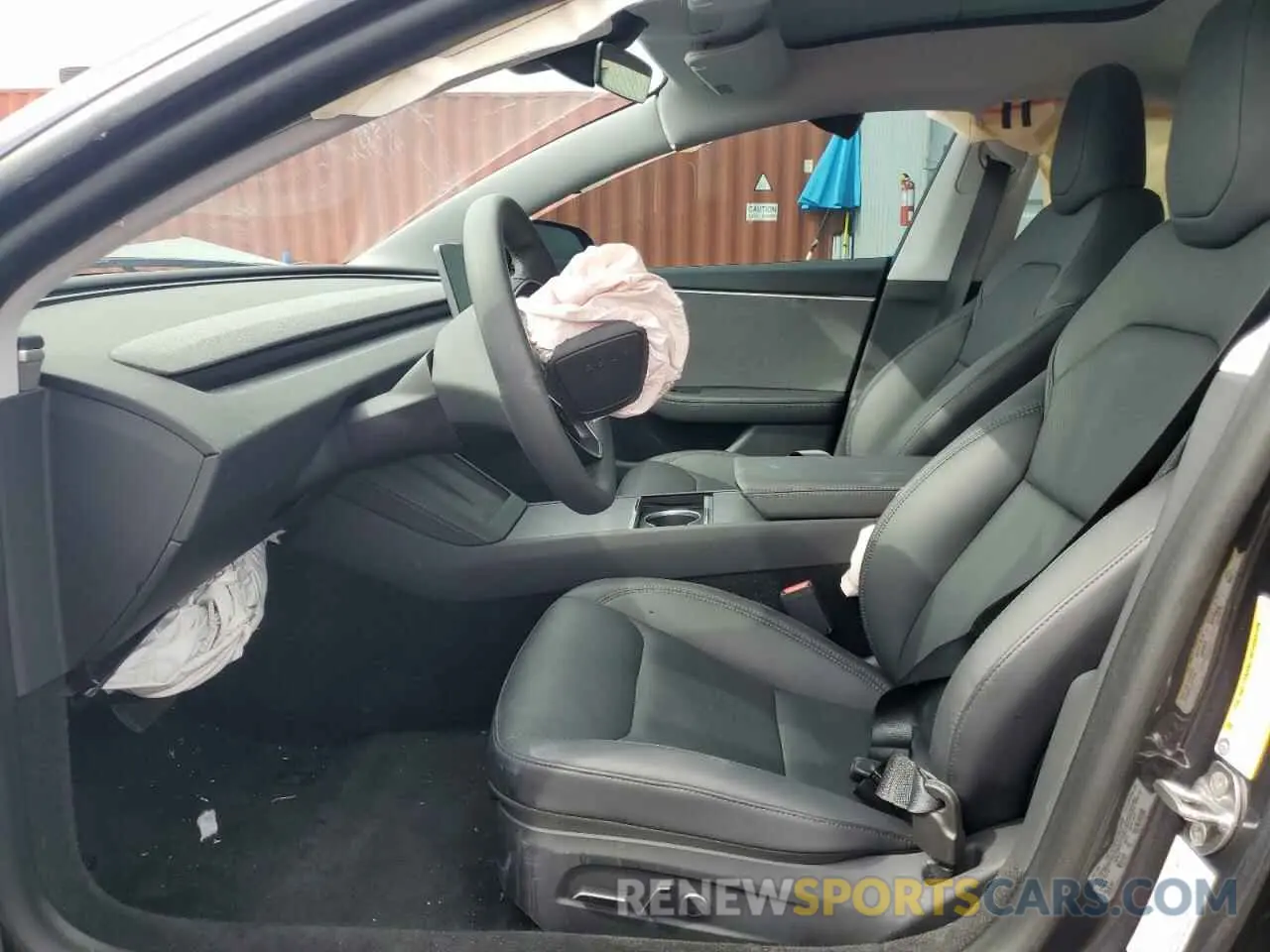 7 Photograph of a damaged car 5YJ3E1EA1RF724493 TESLA MODEL 3 2024