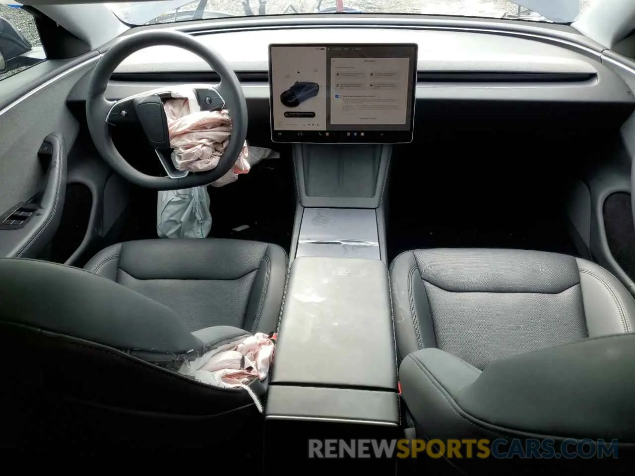 8 Photograph of a damaged car 5YJ3E1EA1RF724493 TESLA MODEL 3 2024