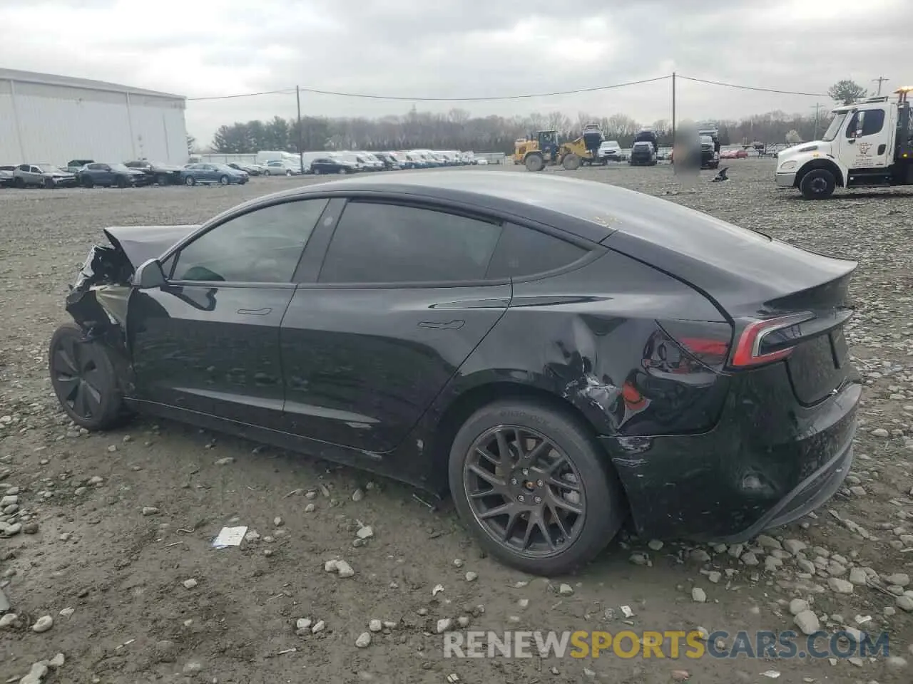 2 Photograph of a damaged car 5YJ3E1EA1RF730892 TESLA MODEL 3 2024