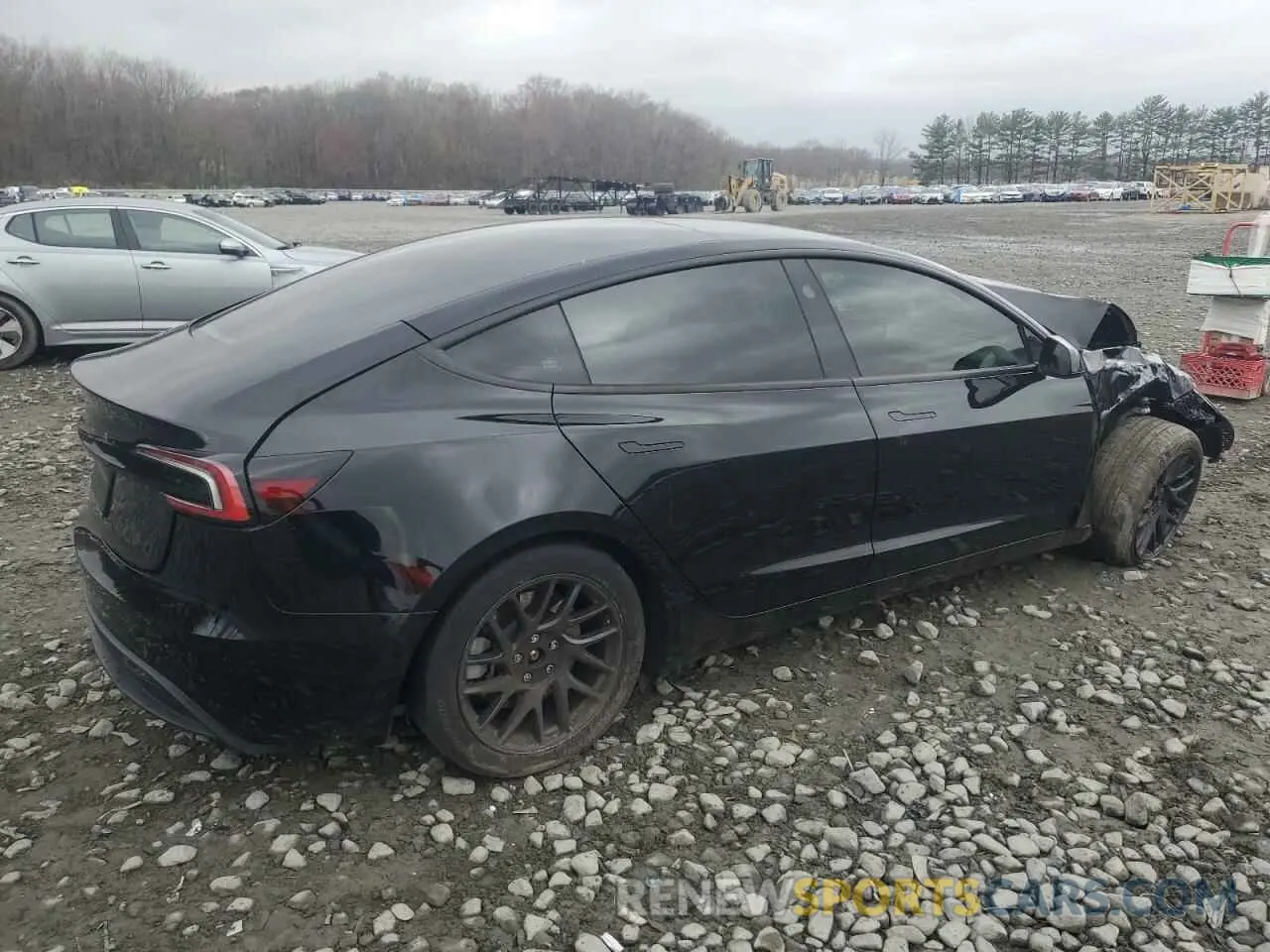 3 Photograph of a damaged car 5YJ3E1EA1RF730892 TESLA MODEL 3 2024