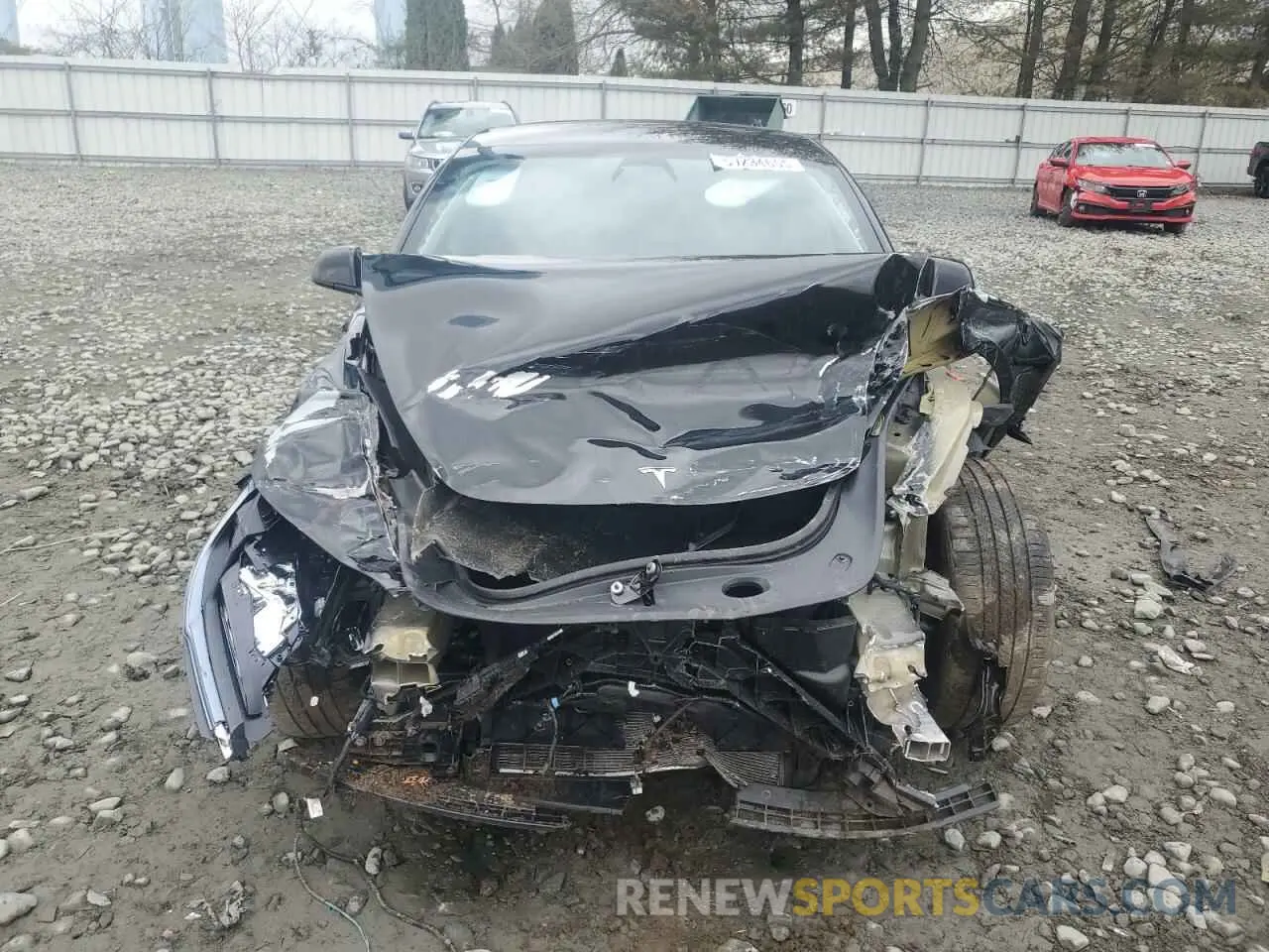 5 Photograph of a damaged car 5YJ3E1EA1RF730892 TESLA MODEL 3 2024