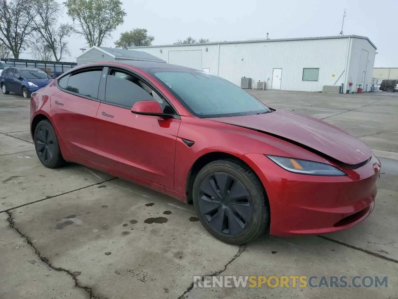 4 Photograph of a damaged car 5YJ3E1EA1RF731816 TESLA MODEL 3 2024