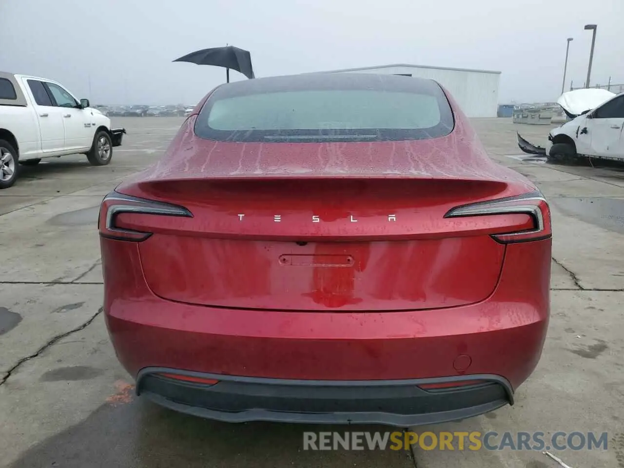 6 Photograph of a damaged car 5YJ3E1EA1RF731816 TESLA MODEL 3 2024