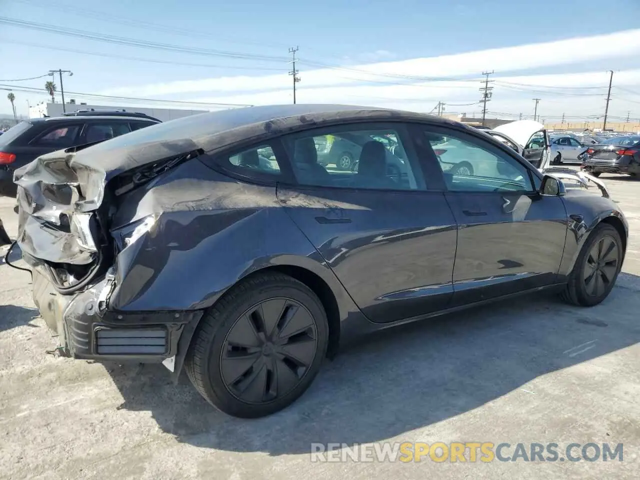 3 Фотография поврежденного автомобиля 5YJ3E1EA1RF740788 TESLA MODEL 3 2024