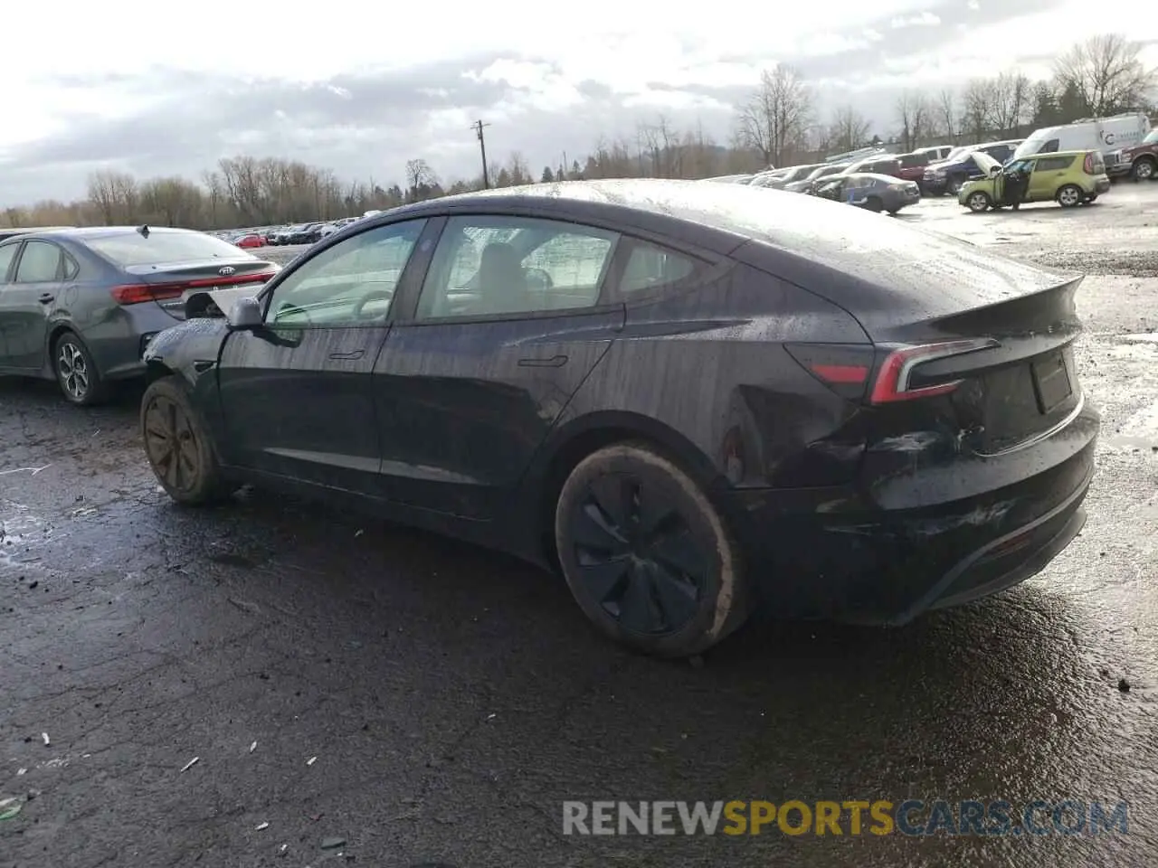 2 Фотография поврежденного автомобиля 5YJ3E1EA1RF755212 TESLA MODEL 3 2024