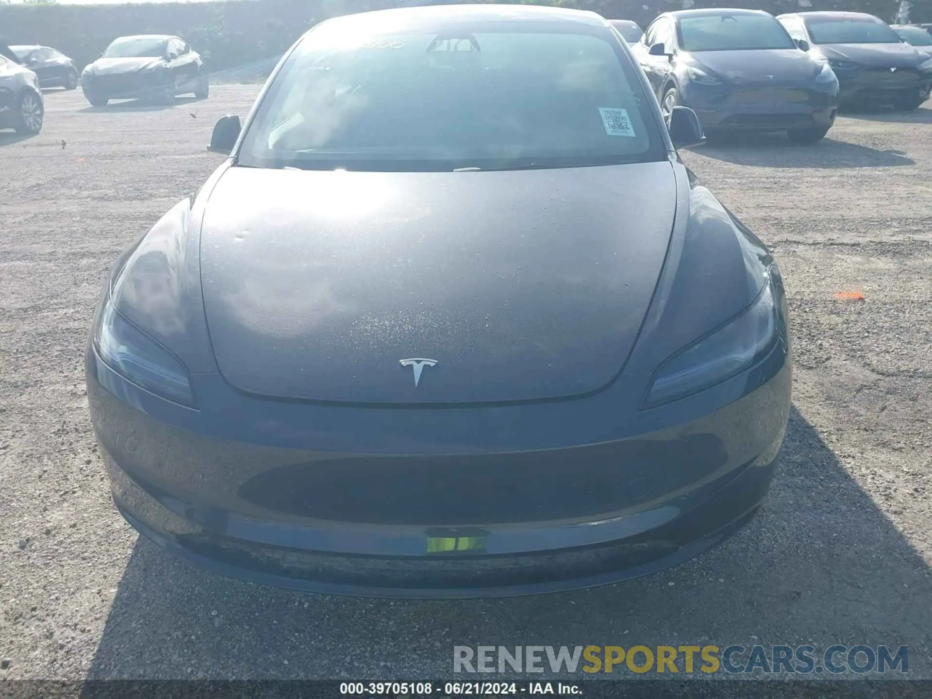 6 Photograph of a damaged car 5YJ3E1EA1RF768929 TESLA MODEL 3 2024
